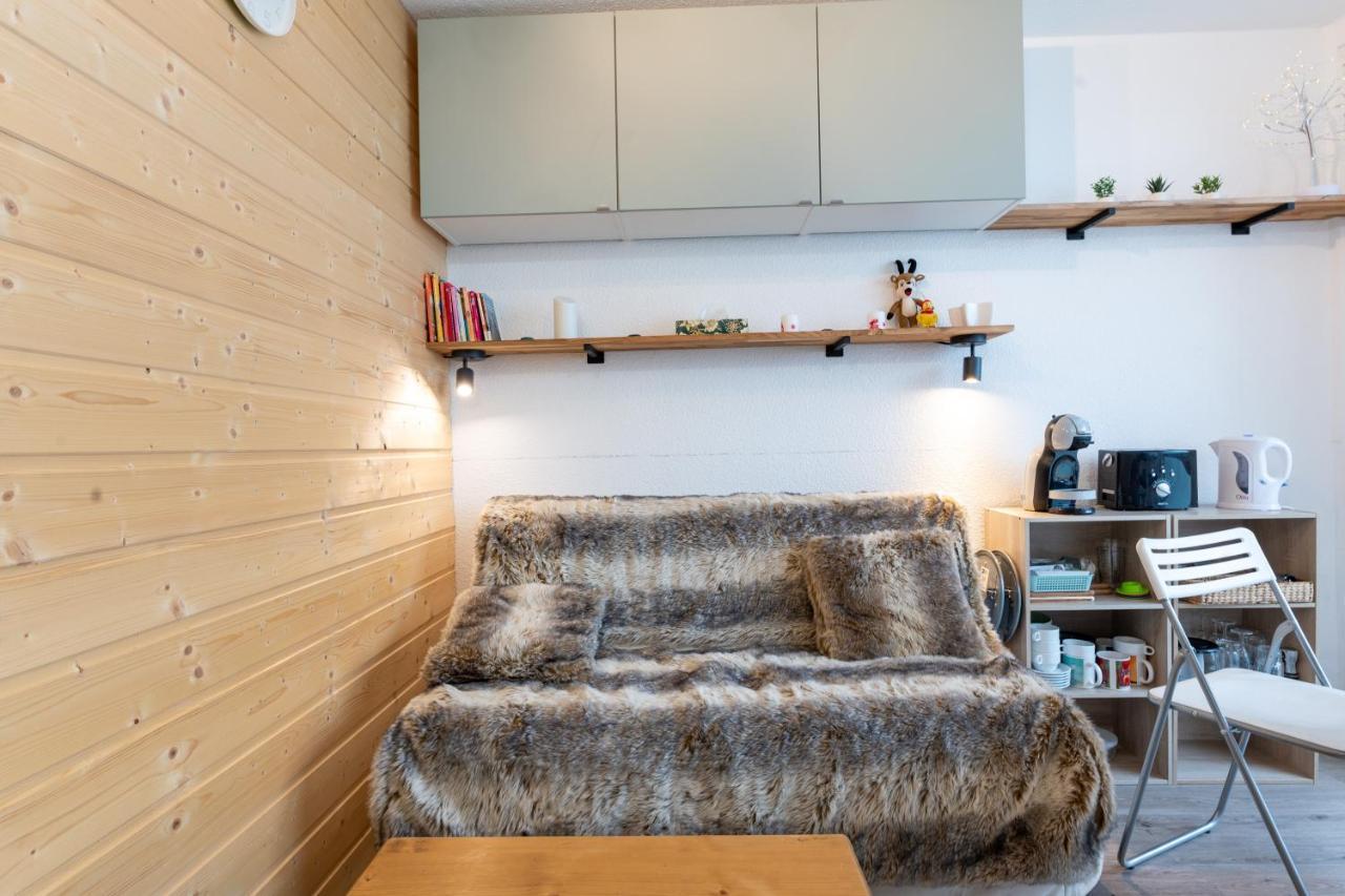 Apartamento Sweetloc - Appt Au Pied Des Pistes Au Corbier Villarembert Exterior foto